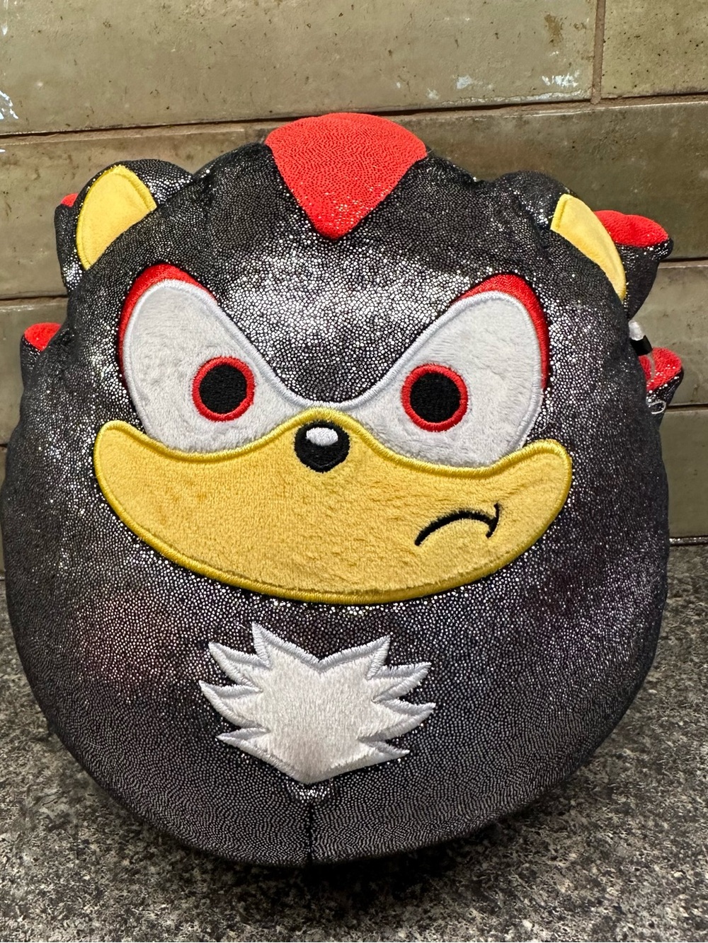 Squishmallow Shadow Sonic The Hedgehog Plush